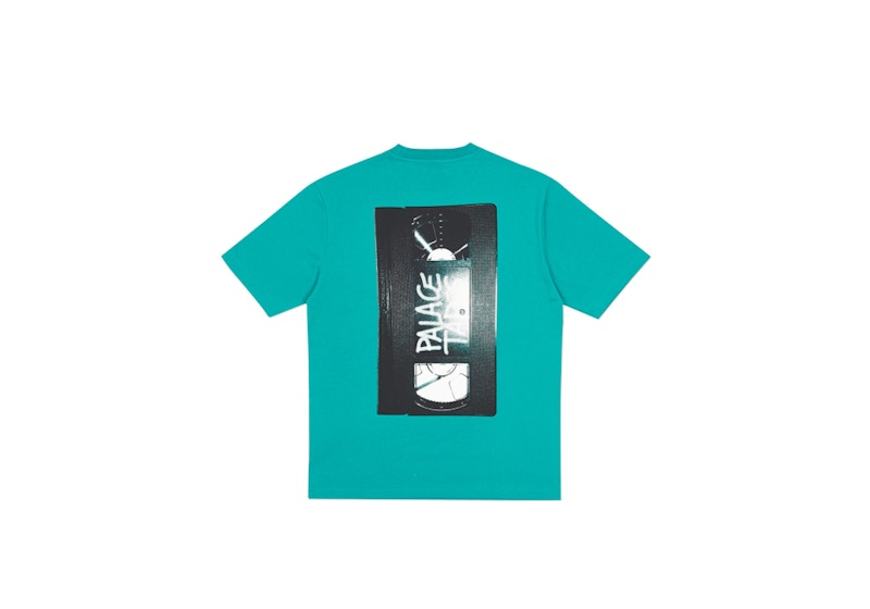 Pre-owned Palace Men's Trireel T-shirt In Sea Green