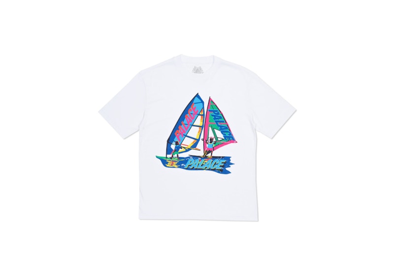 Palace Tri-Sail T-Shirt White Men's - Autumn 2016 - US