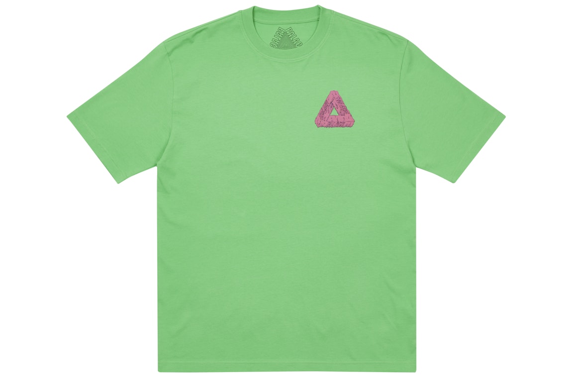 Pre-owned Palace Tri-slime T-shirt Green