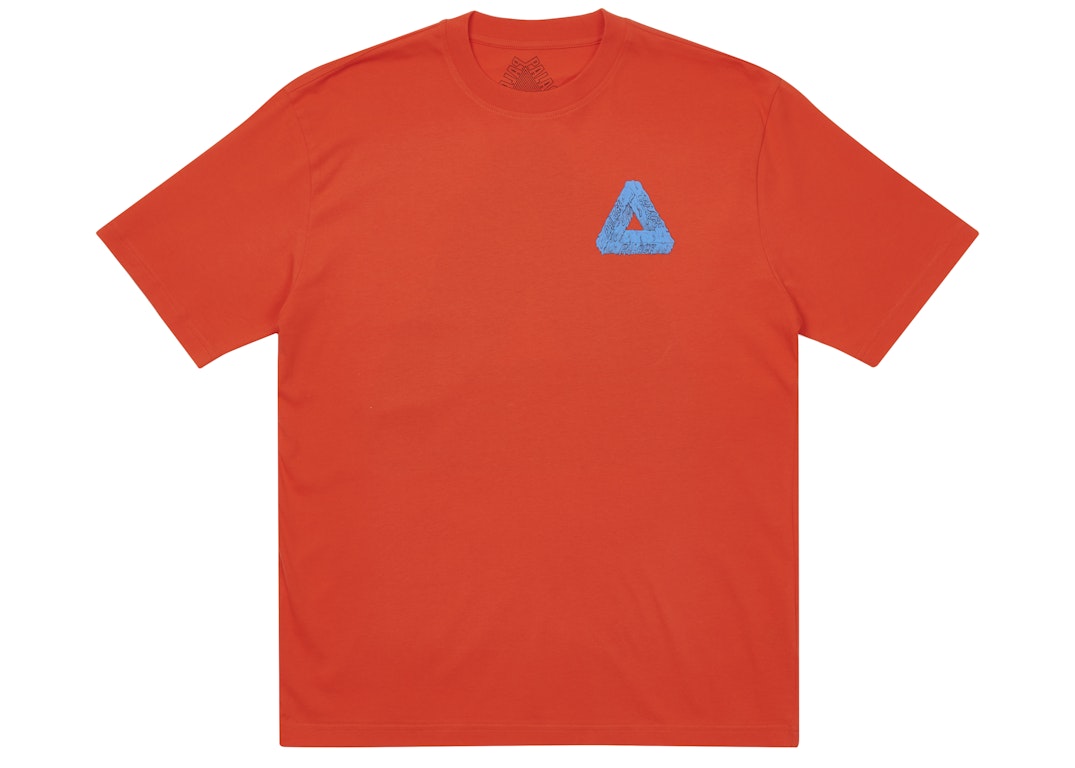 Pre-owned Palace Tri-slime T-shirt Red