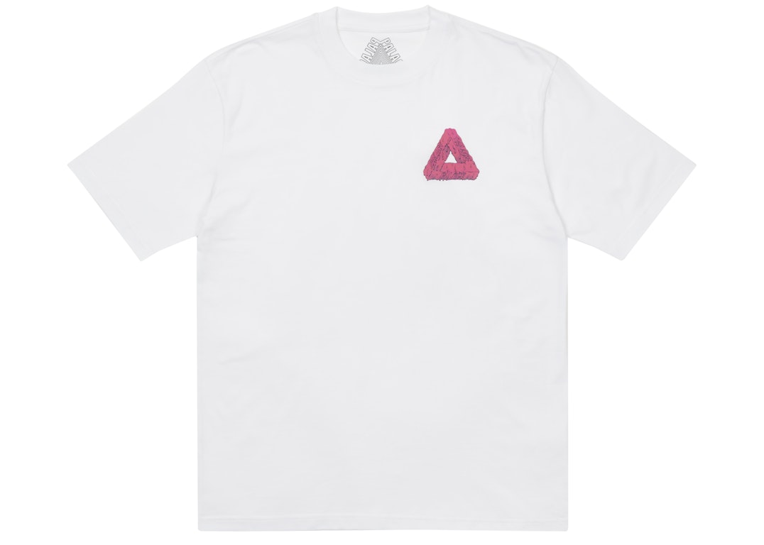 Pre-owned Palace Tri-slime T-shirt White