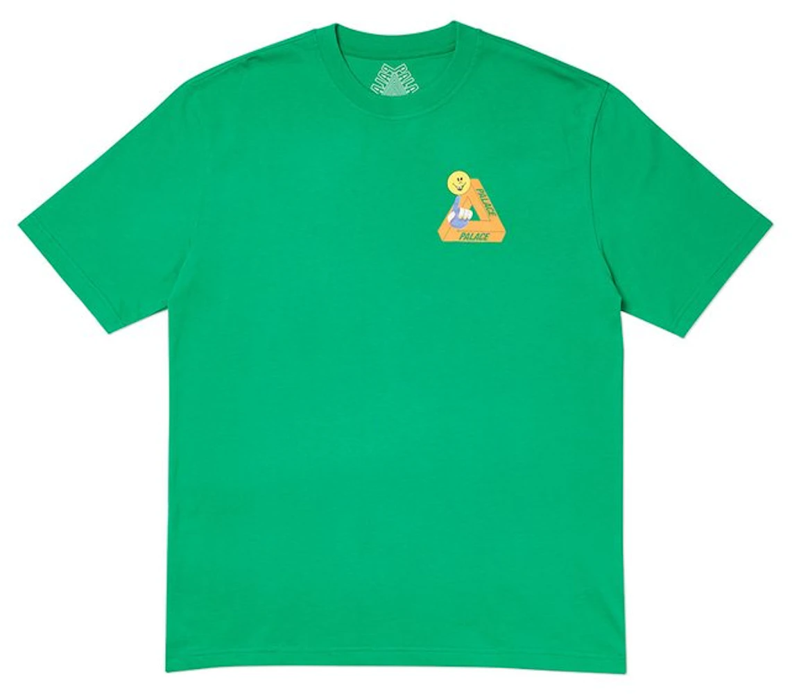 Palace Tri-Smiler T-Shirt Green Men's - SS20 - US