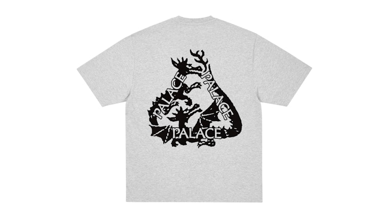 Palace Tri Sorcery T-Shirt Grey Marl Men's - SS26 - US