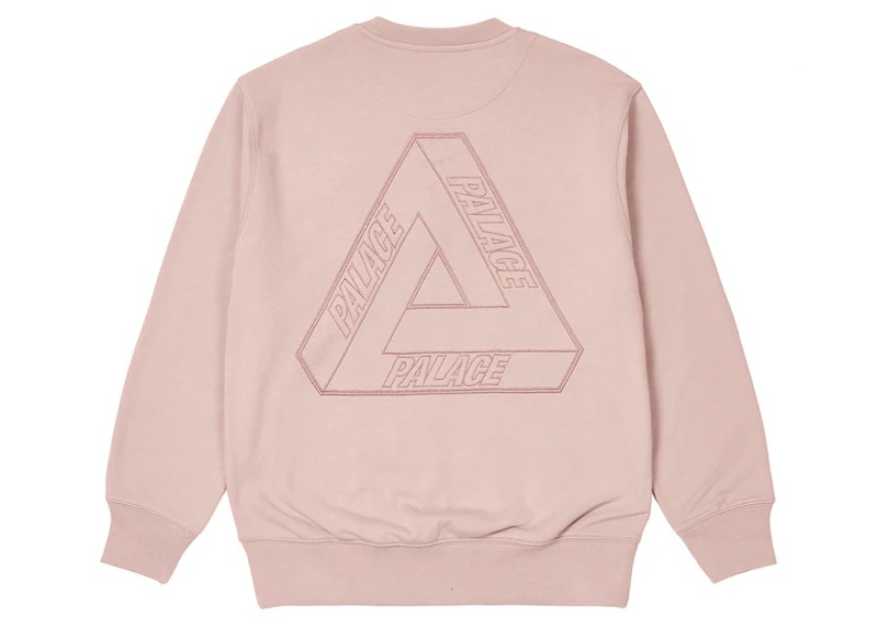 Palace Outliner MIT Designer Crew Light Grey Marl Hombre - SS21 - US