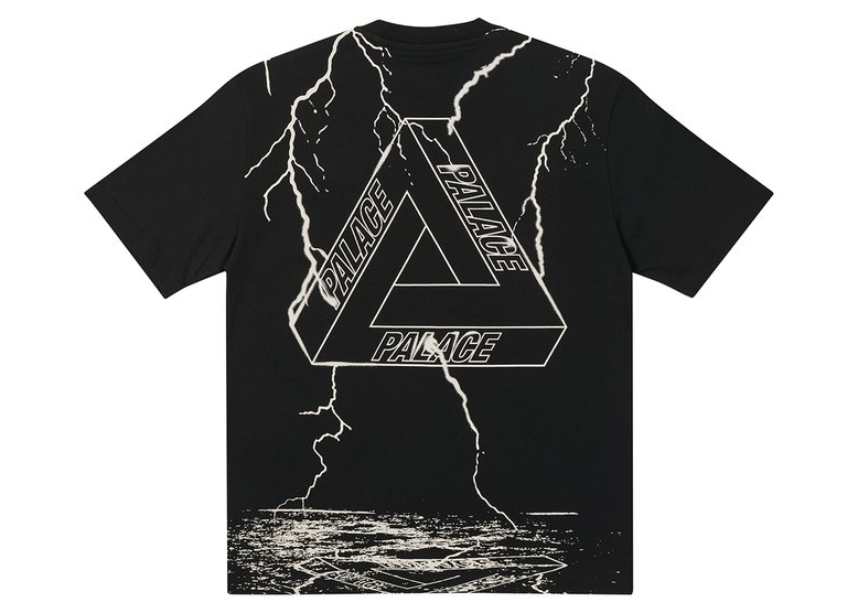 Palace Tri-Strike T-shirt Black メンズ - FW21 - JP