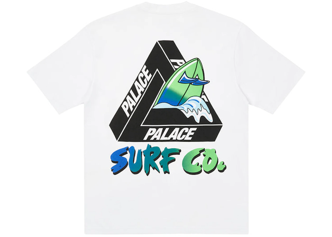 Patronise derefter melon Palace Tri-Surf Co T-shirt White - SS22 - US