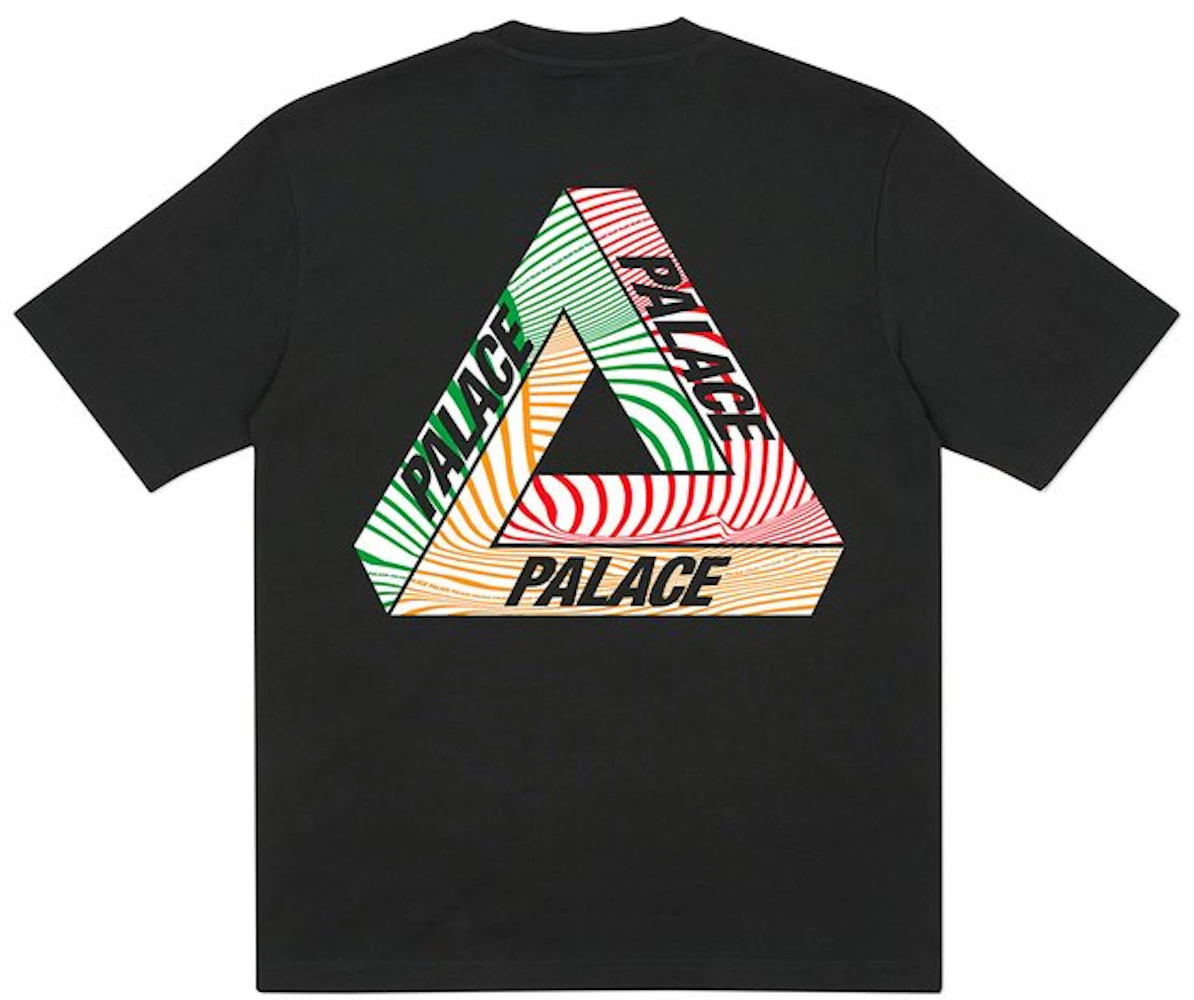 Palace Tri-Tex T-Shirt Black Hombre - SS20 - ES