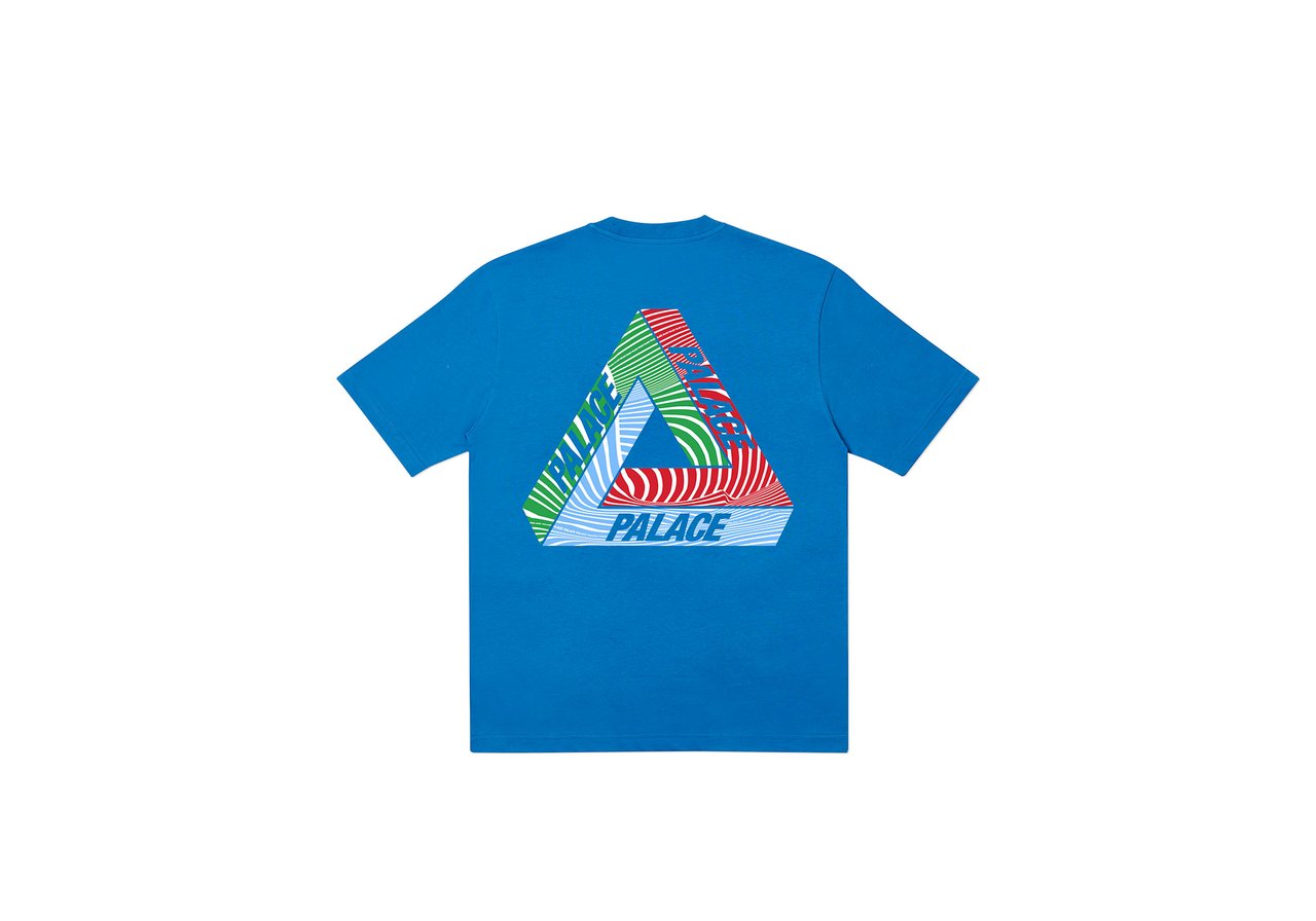 Palace Tri-Tex T-Shirt Blue メンズ - SS20 - JP