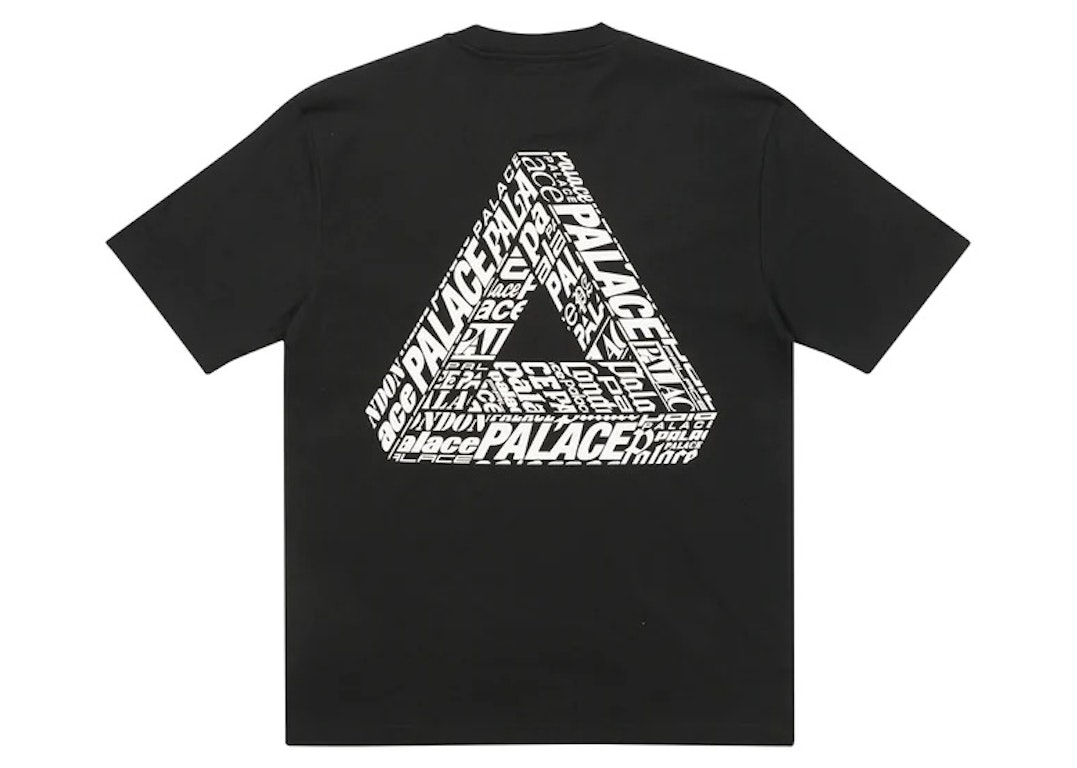 Pre-owned Palace Tri-text T-shirt Black