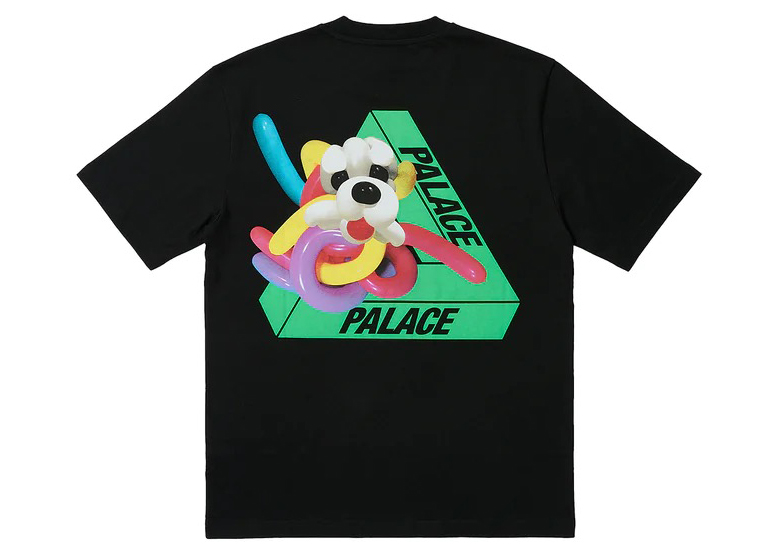 Palace Tri-Twister T-Shirt Black Men's - SS23 - US
