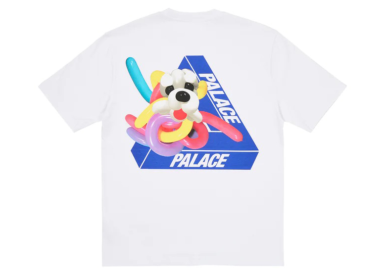 Palace Tri-Twister T-Shirt White メンズ - SS23 - JP