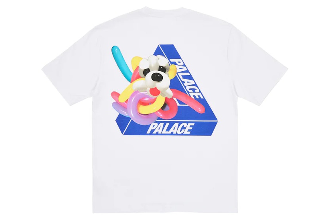 Pre-owned Palace Tri-twister T-shirt White