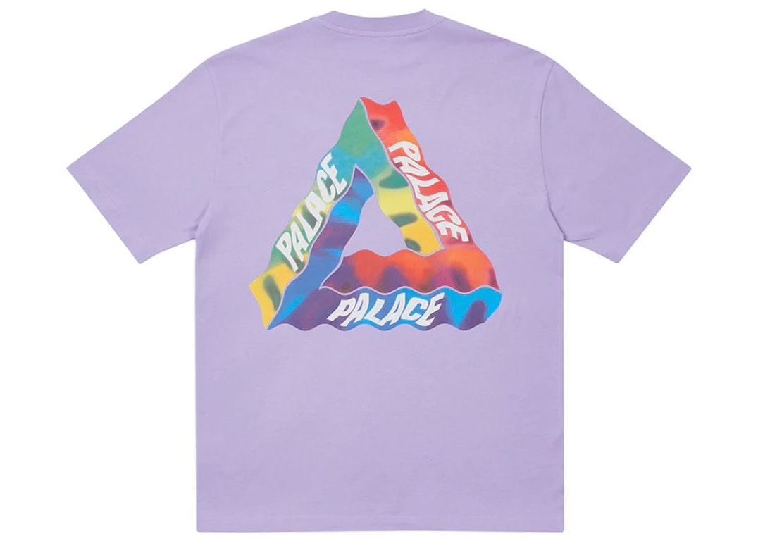 Pre-owned Palace Tri-visions T-shirt Violet