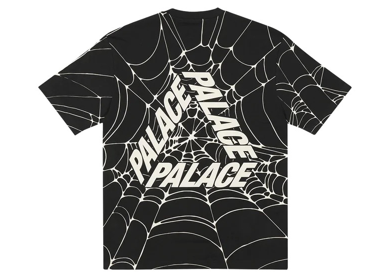 Palace Tri-Web T-Shirt Black Men's - FW22 - US