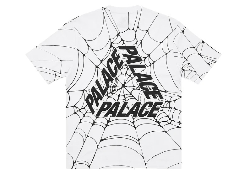 Palace Tri-Web T-Shirt White Men's - FW22 - US