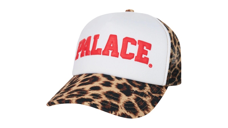Palace Trucker Cap Leopard