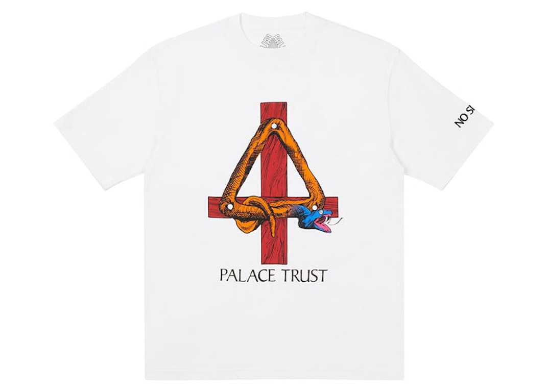 Pre-owned Palace Trust  T-shirt White