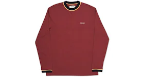 Palace Turtle Neck L/S T-Shirt Rich Red