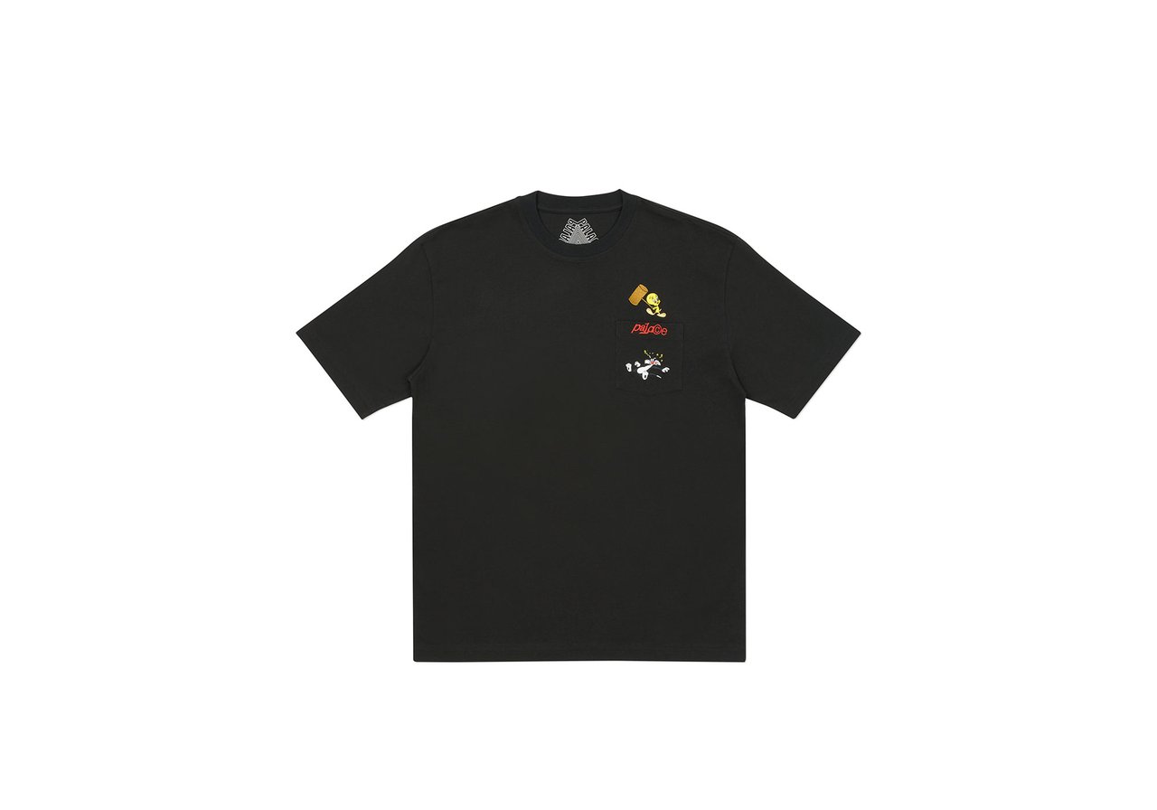 Palace Tweety-P Pocket T-Shirt Black 男装- FW20 - CN