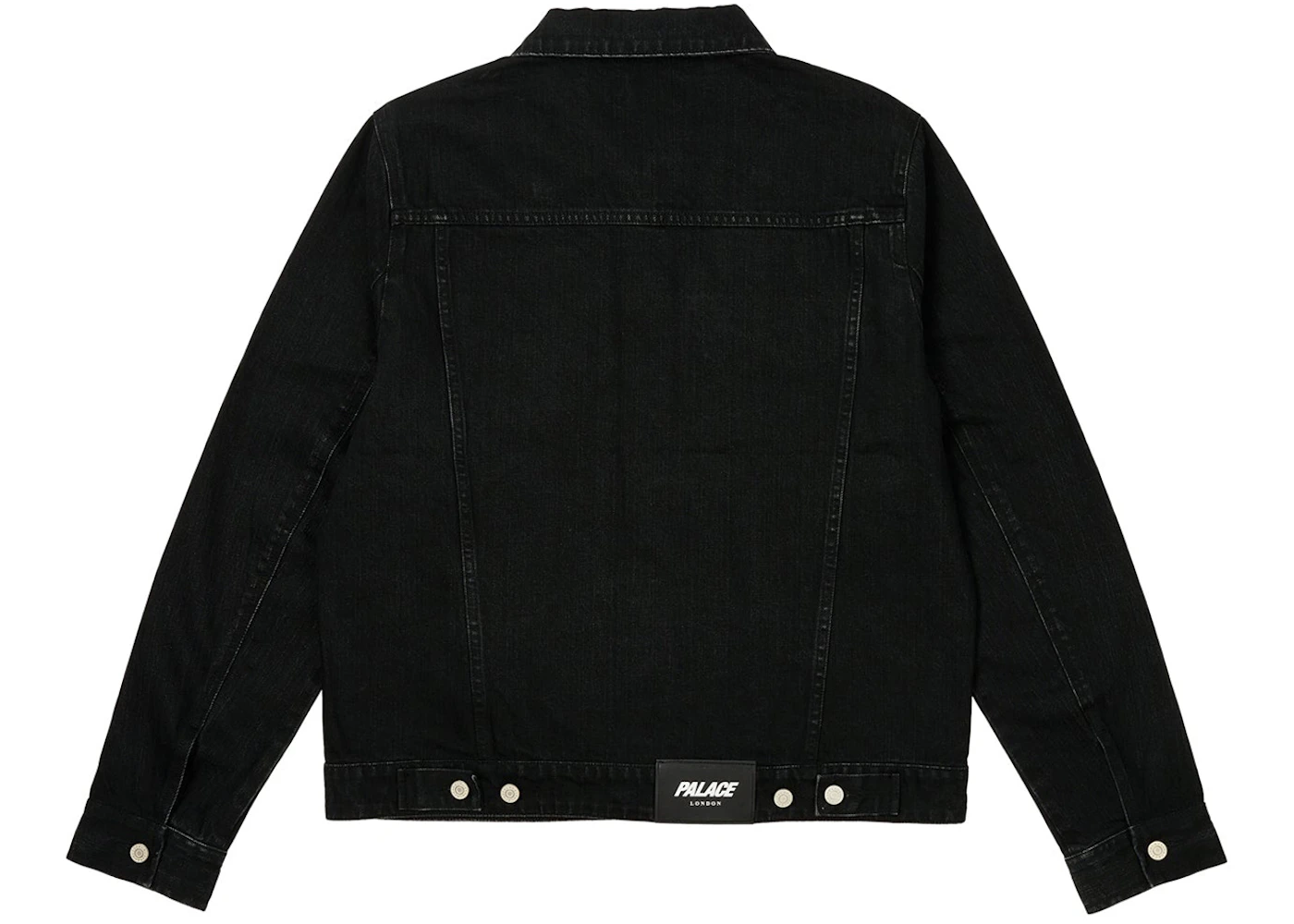 Palace Type P Jacket Black Stonewash Men's - SS24 - US