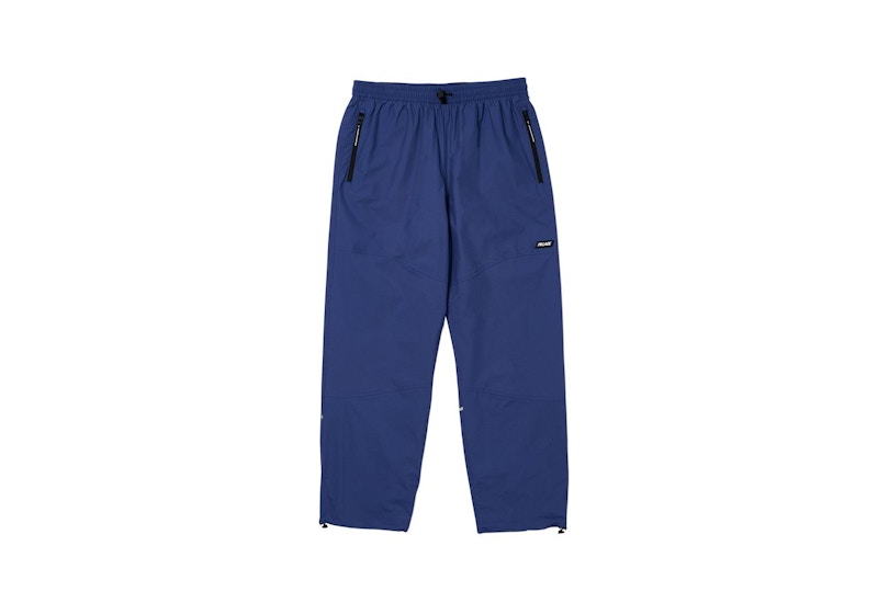 Palace Typo-Wave Shell Joggers Blue Men's - FW20 - GB