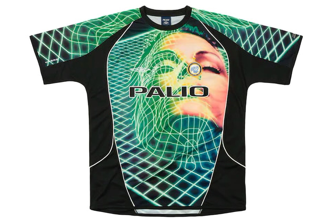 Pre-owned Palace X Umbro 3rd Goalie Shirt Black Neon