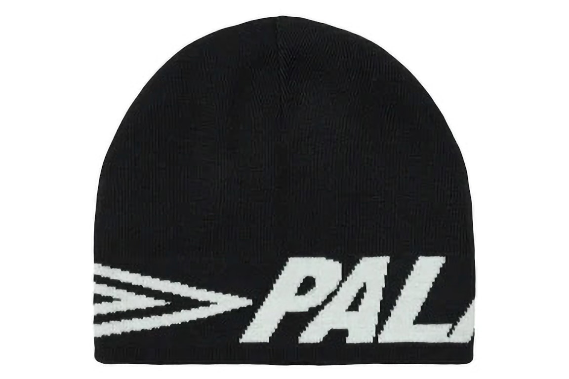 Pre-owned Palace X Umbro Nein Cuff Beanie Black