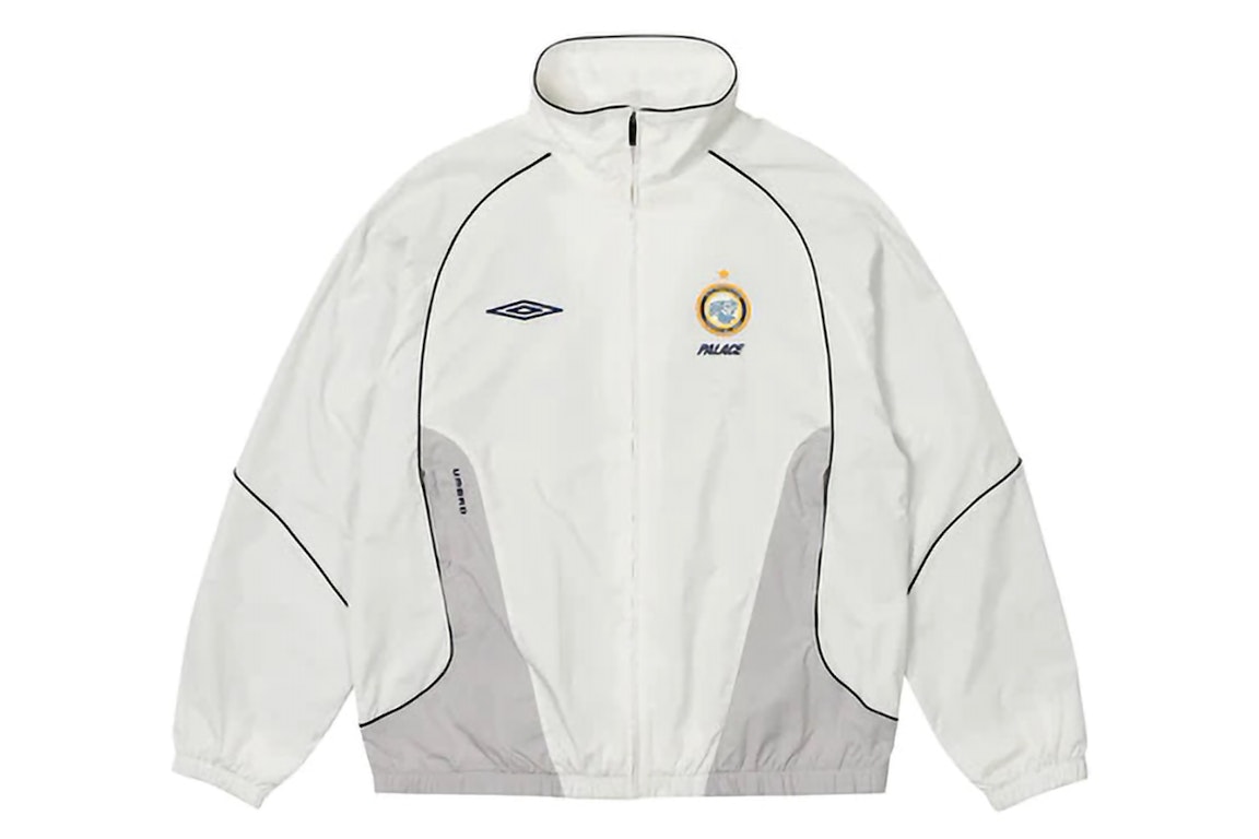 Pre-owned Palace X Umbro Training Track Jacket White