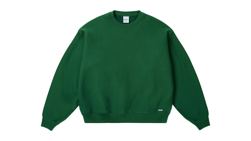Palace Unisex Crew Racey Green