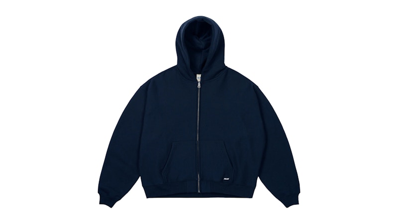 Palace Unisex Zip Hood Navy メンズ - FW25 - JP