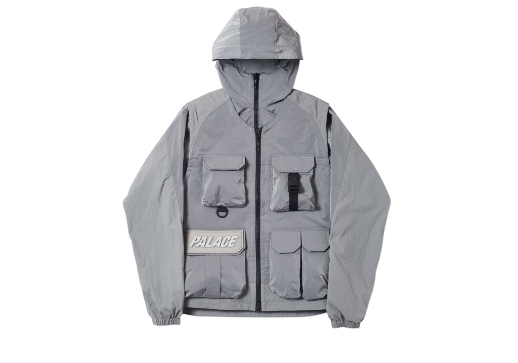Palace Utility Iridescent Jacket + Vest Grey メンズ - SS19 - JP