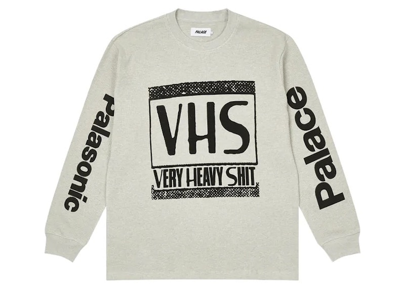 PALACE VHS THERMAL LONGLSEEVE TOP OLIVE Palace Skateboards Sleeve