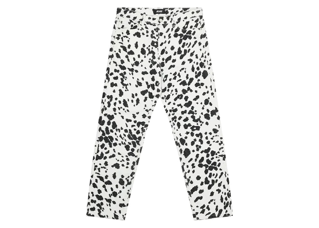 Pre-owned Palace Velvet Jean Dalmation
