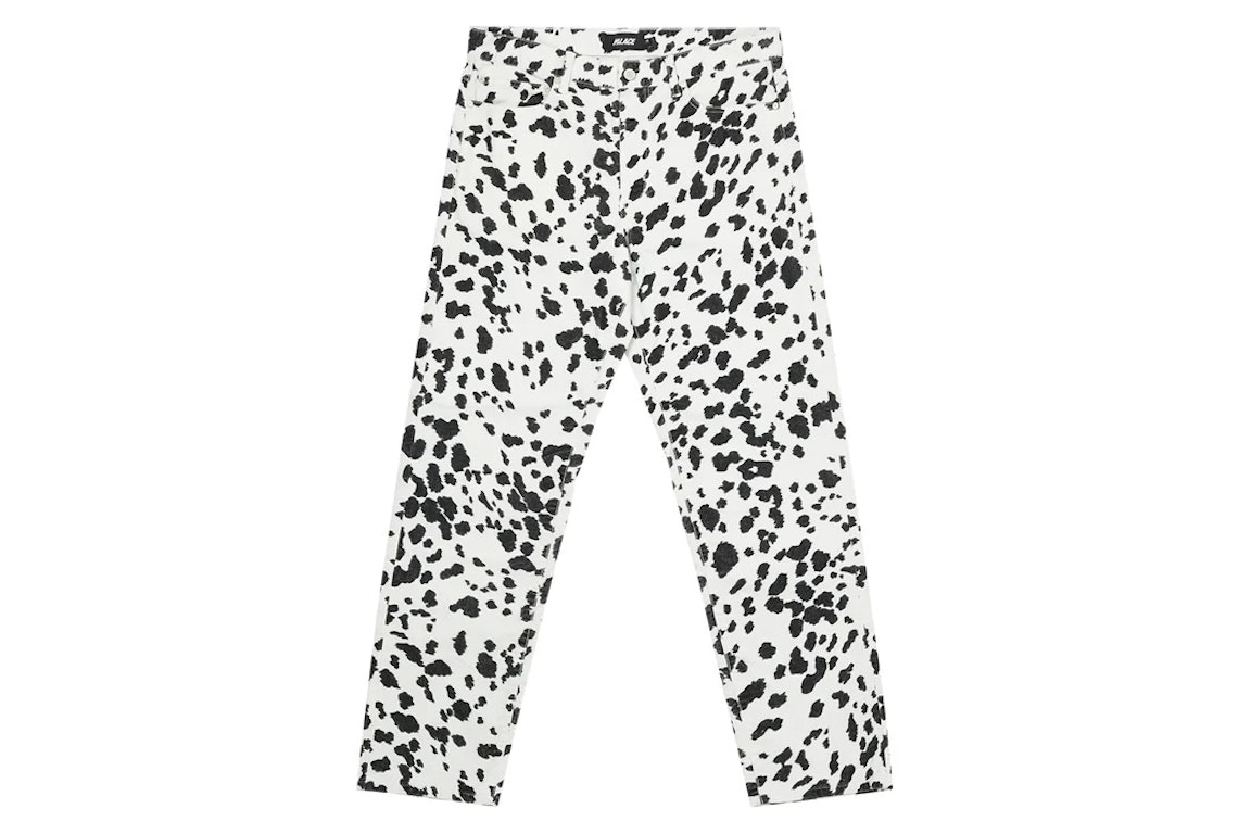 Pre-owned Palace Velvet Jean Dalmation
