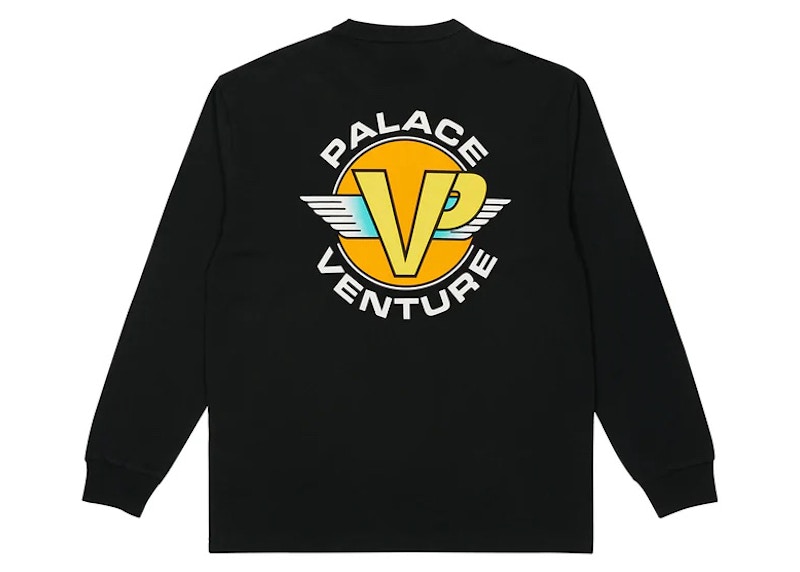 Palace Venture Longsleeve Black メンズ - SS22 - JP