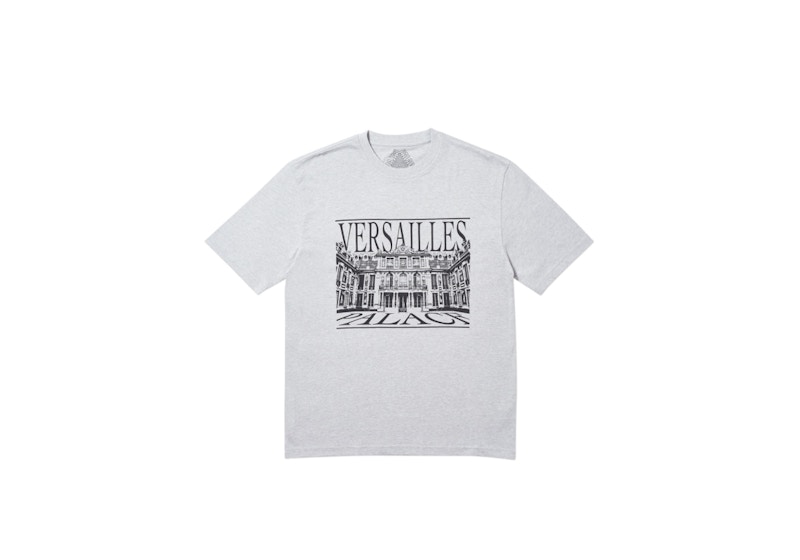 Palace Versailles TShirt Grey Marl FW19
