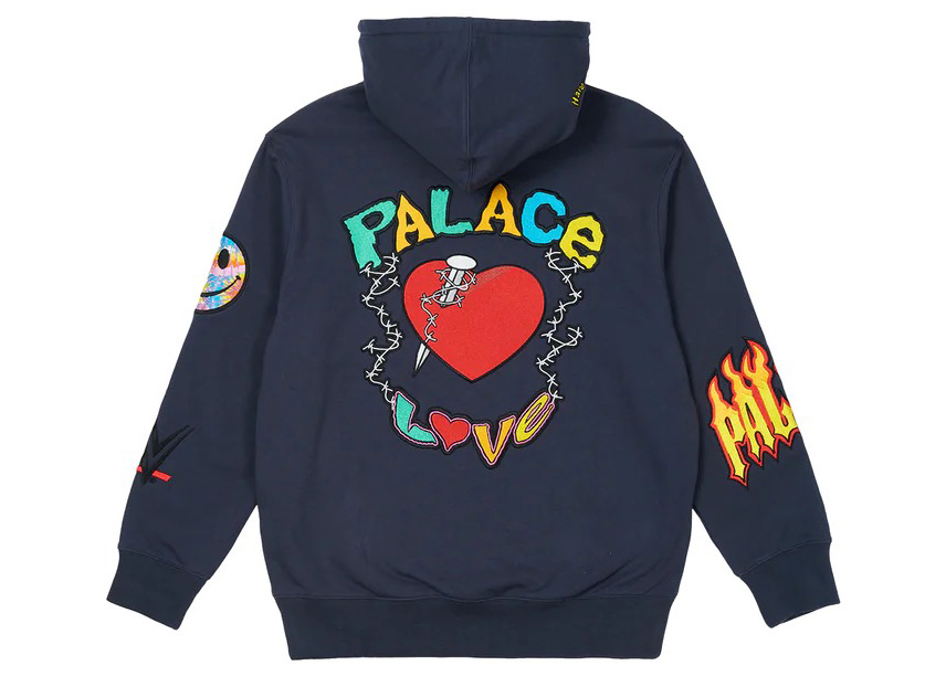 Palace Current Hood Navy