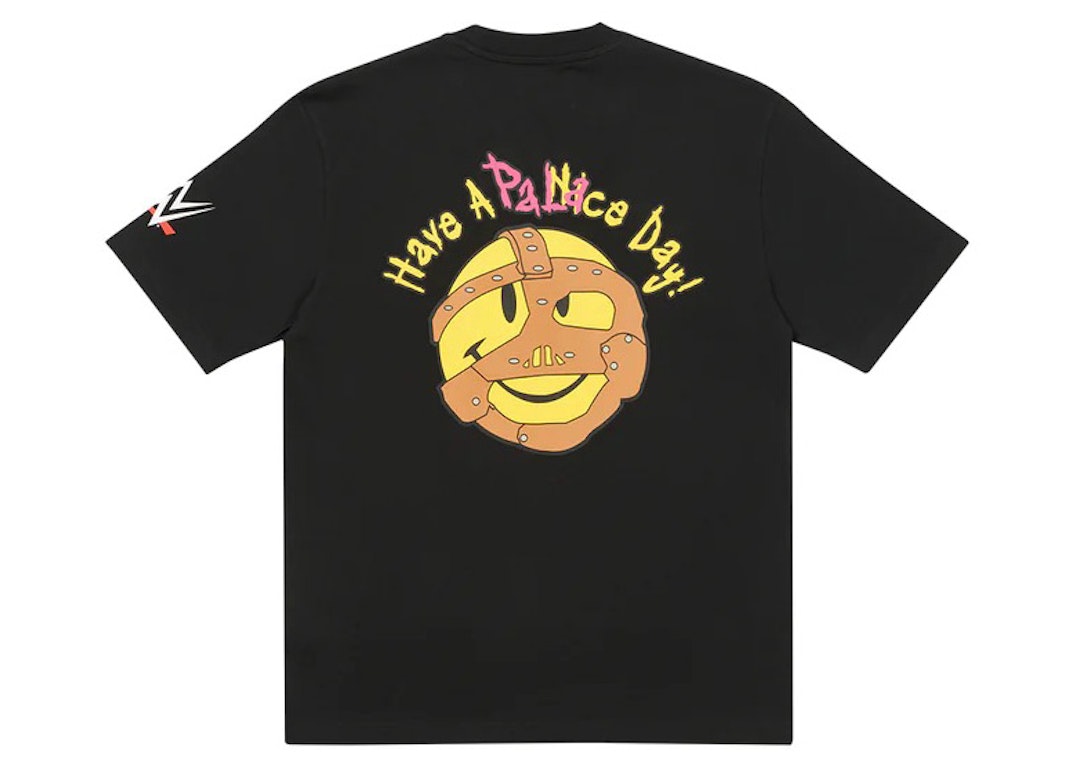 Pre-owned Palace X Wwe Nice Day T-shirt Black