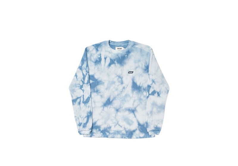 Palace Waffle On Longsleeve Blue Men's - SS20 - US Palace Waffle On Longsleeve Blue Men's - SS20 - US