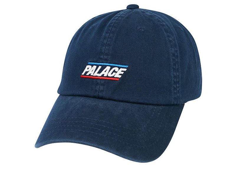 Palace Wash Out 6-Panel Navy
