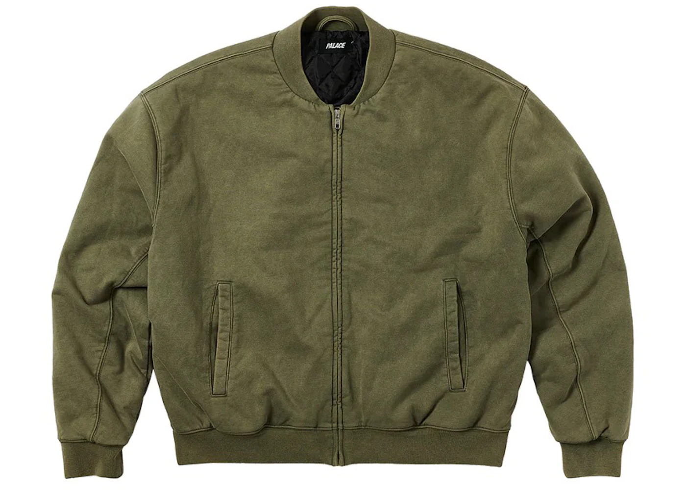 Palace Wash Out Bomber Jacket Deep Green Men's - SS23 - US