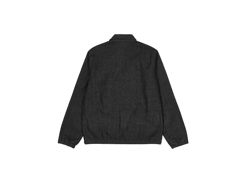 Palace Washed Denim Harrington Black Men's - SS22 - US