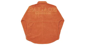Palace Washed Drop Shoulder Cord Shirt Brandy