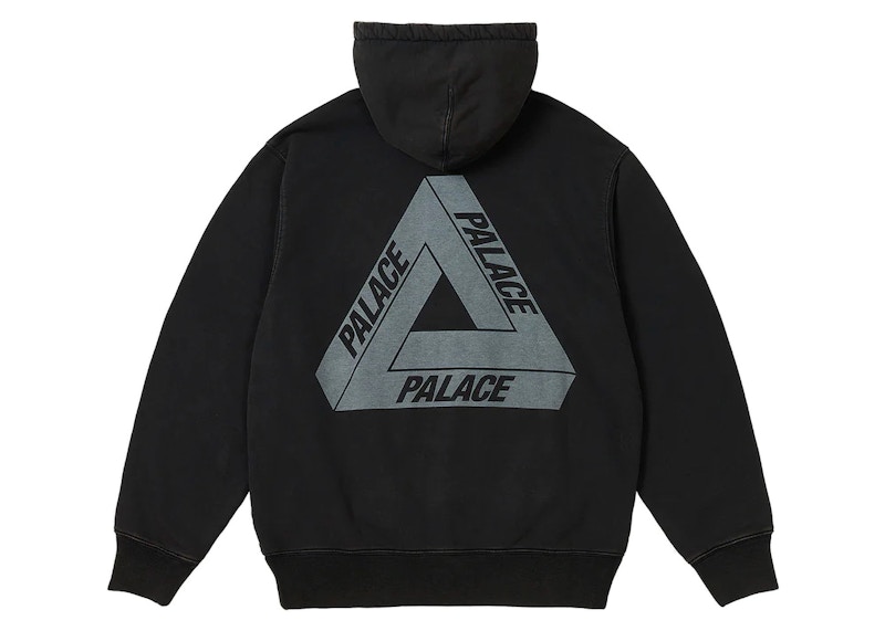 Palace Washed Out Tri-Ferg Hood Orange