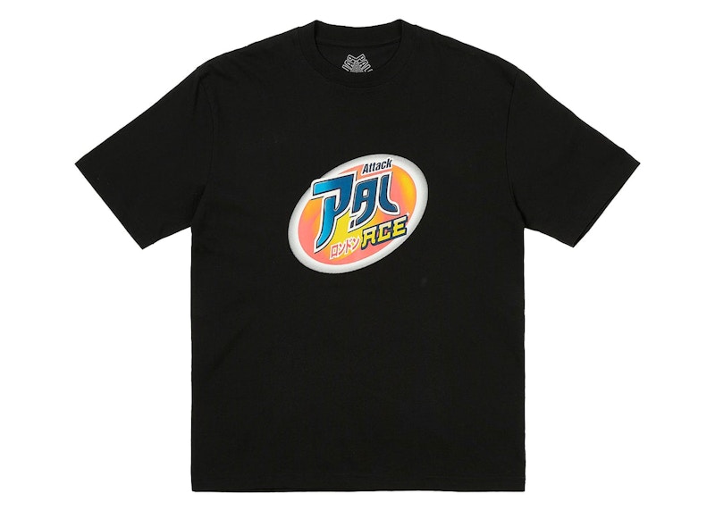 ★24SS★PALACE Washed T-Shirt Palace Washed T-Shirt Black Men's - SS24 - US