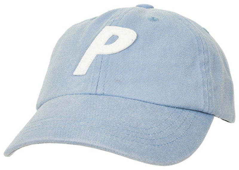 Palace Washed Twill P 6-Panel Light Blue