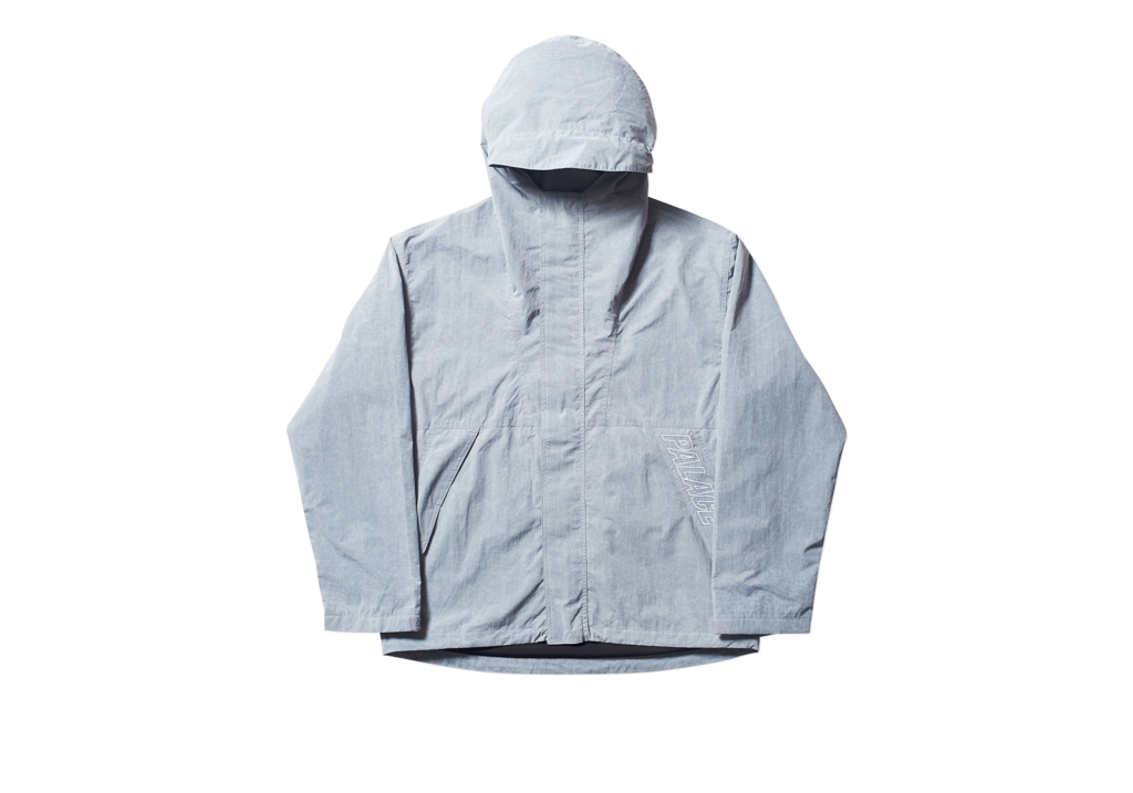 身幅約60cmPALACE WAXER JACKET GREY - マウンテンパーカー