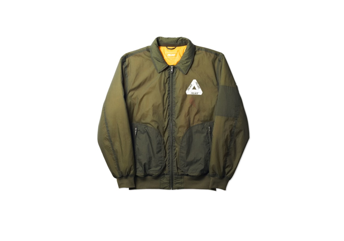 Pre-owned Palace Waximum Bomber Olive