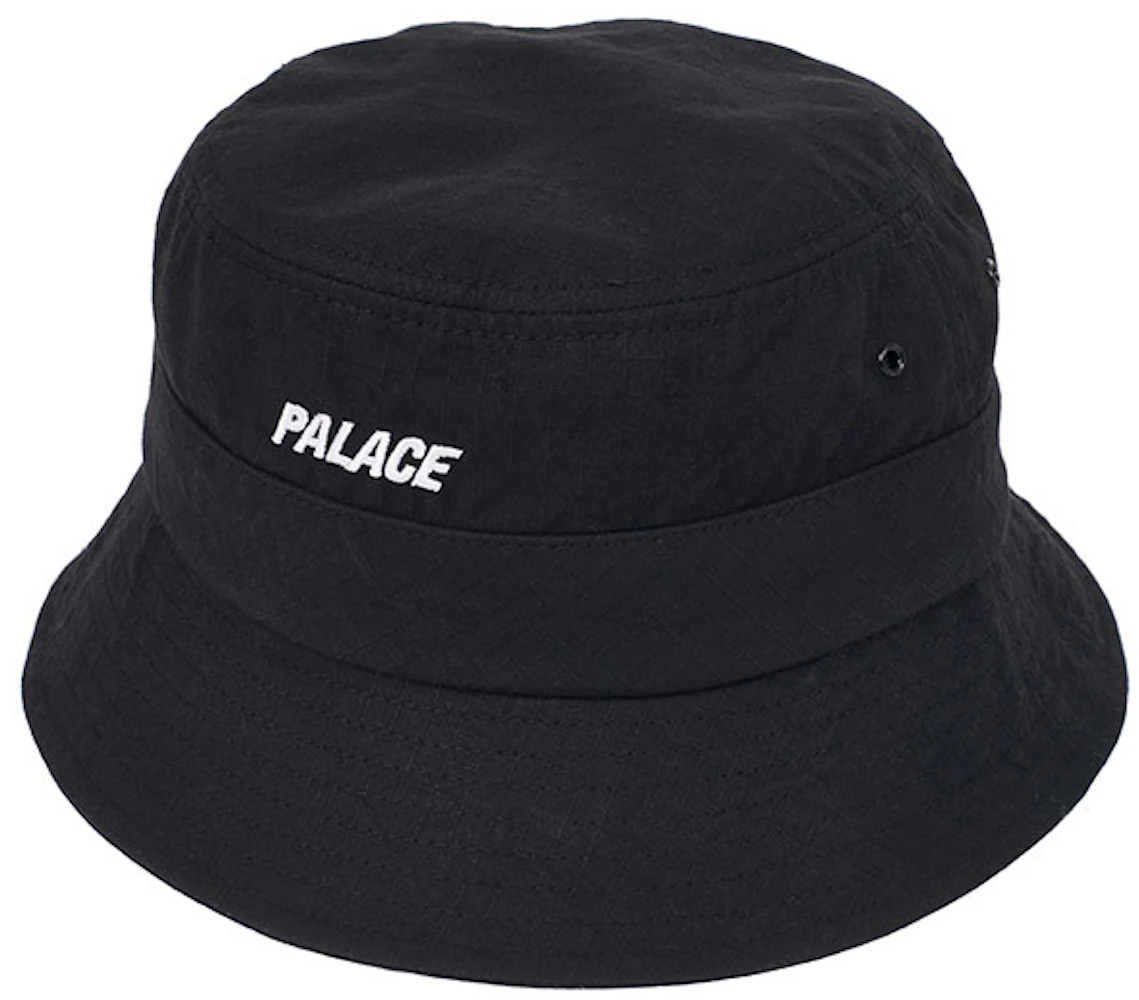 Palace Web Strap Bucket Hat Black Men's - SS21 - US