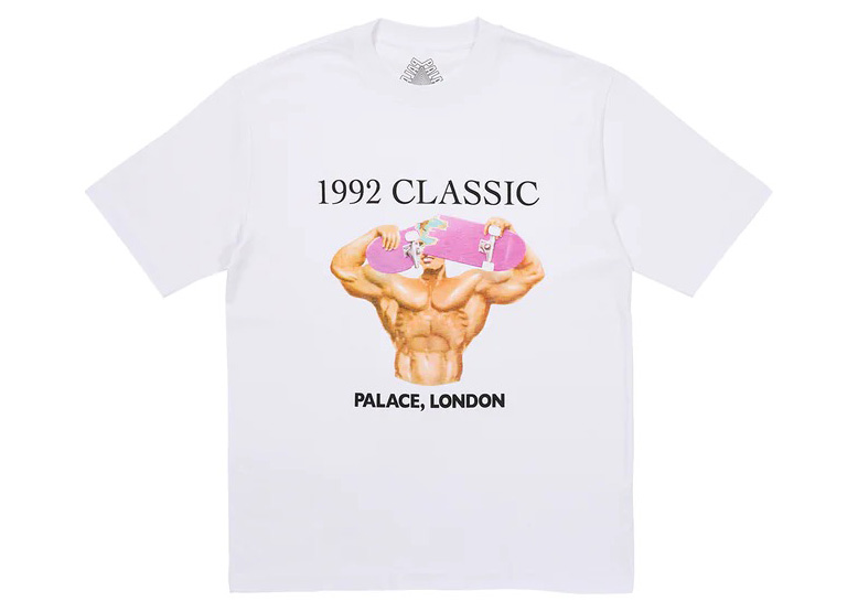 Palace Wedge T-Shirt White メンズ - SS23 - JP